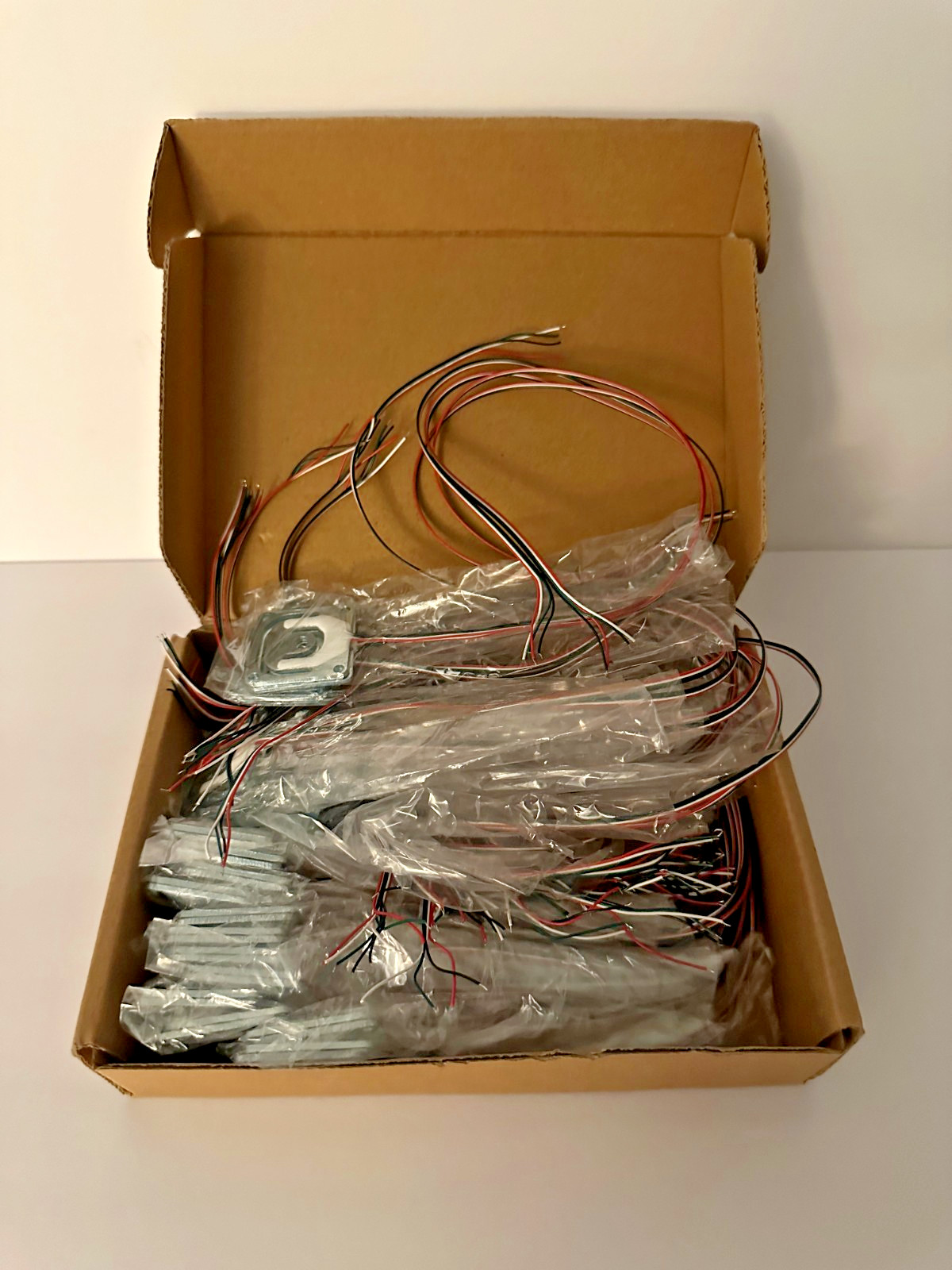 50x TA107F 30KG Load Cell Strain Gauge Weight Sensor Scale Arduino