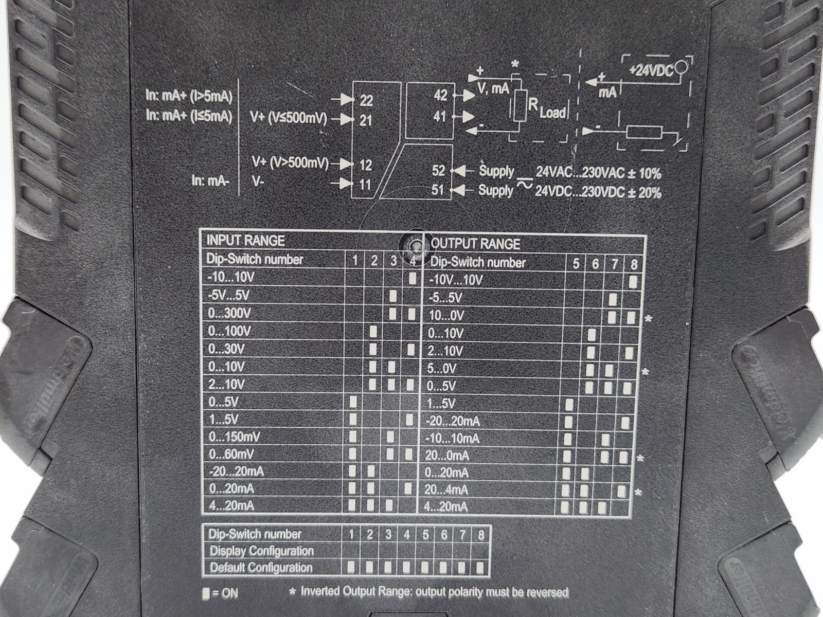 WEIDMULLER ACT20P-PRO DCDC II-S ANALOGUE ISOLATING AMPLIFIER 1481970000 REV 1