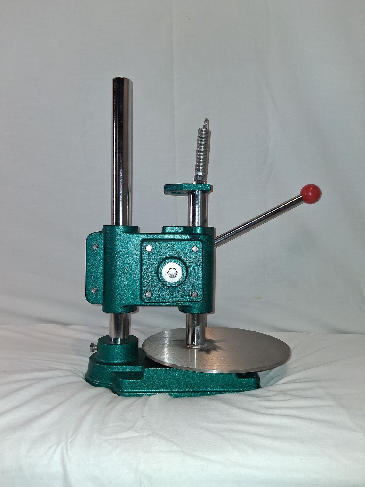 VEVOR 9.5 inch Manual Pizza Dough Press Machine Stainless Pastry Sheeter
