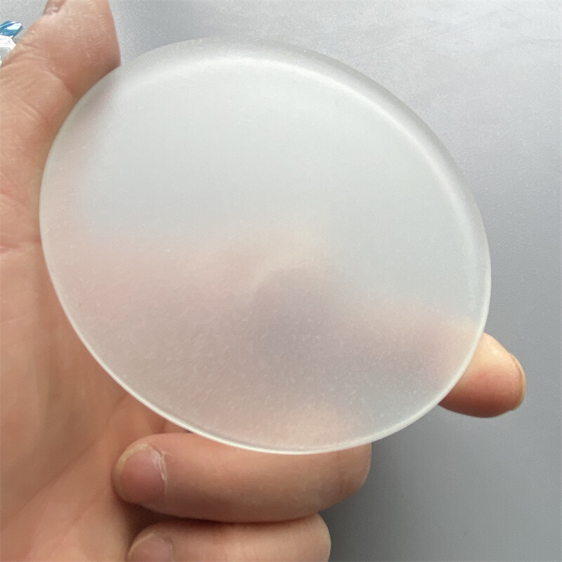 1PC 75mm/90mm/95mm/100m Stereo Microscope Specimen Stage Frosted Glass Plate