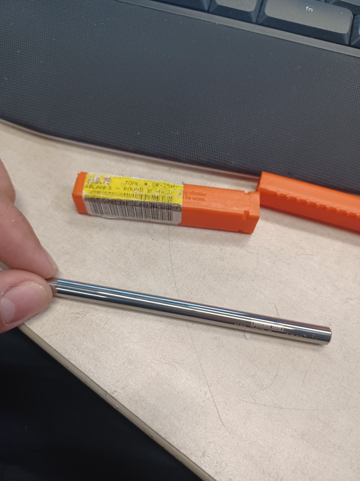 Micro 100 Round Blank,Dia. 1/4 In,Length SR-250-4 181L