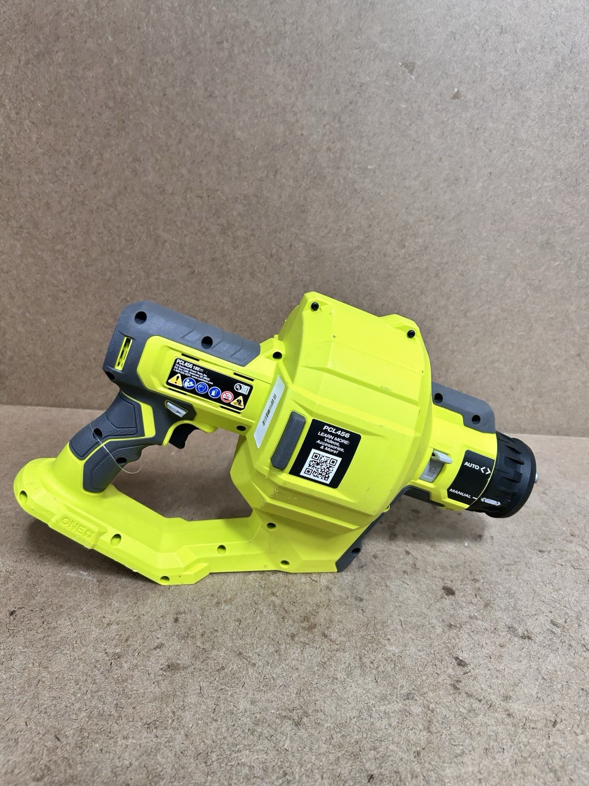 Ryobi ONE+ 18V Cordless Drain Auger Model PCL456 Bare Tool E80