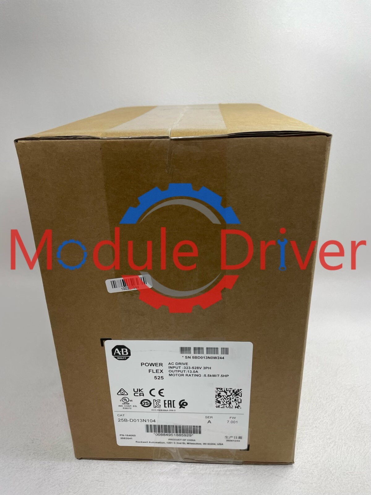 NEW Allen-Bradley 25B-D013N104 PowerFlex 525 5.5kW 7.5Hp AC Drive