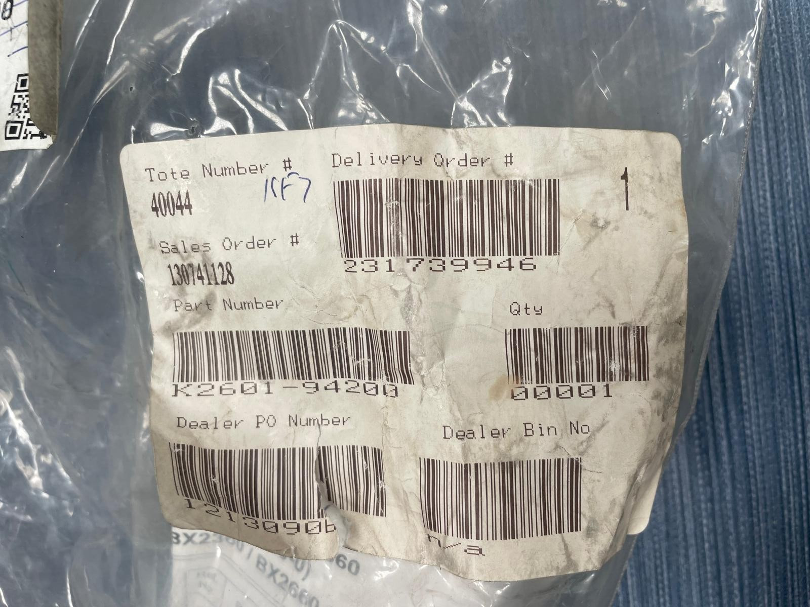 Kubota KIT SPRING, HST 18 K2601-94200 Forward Pedal