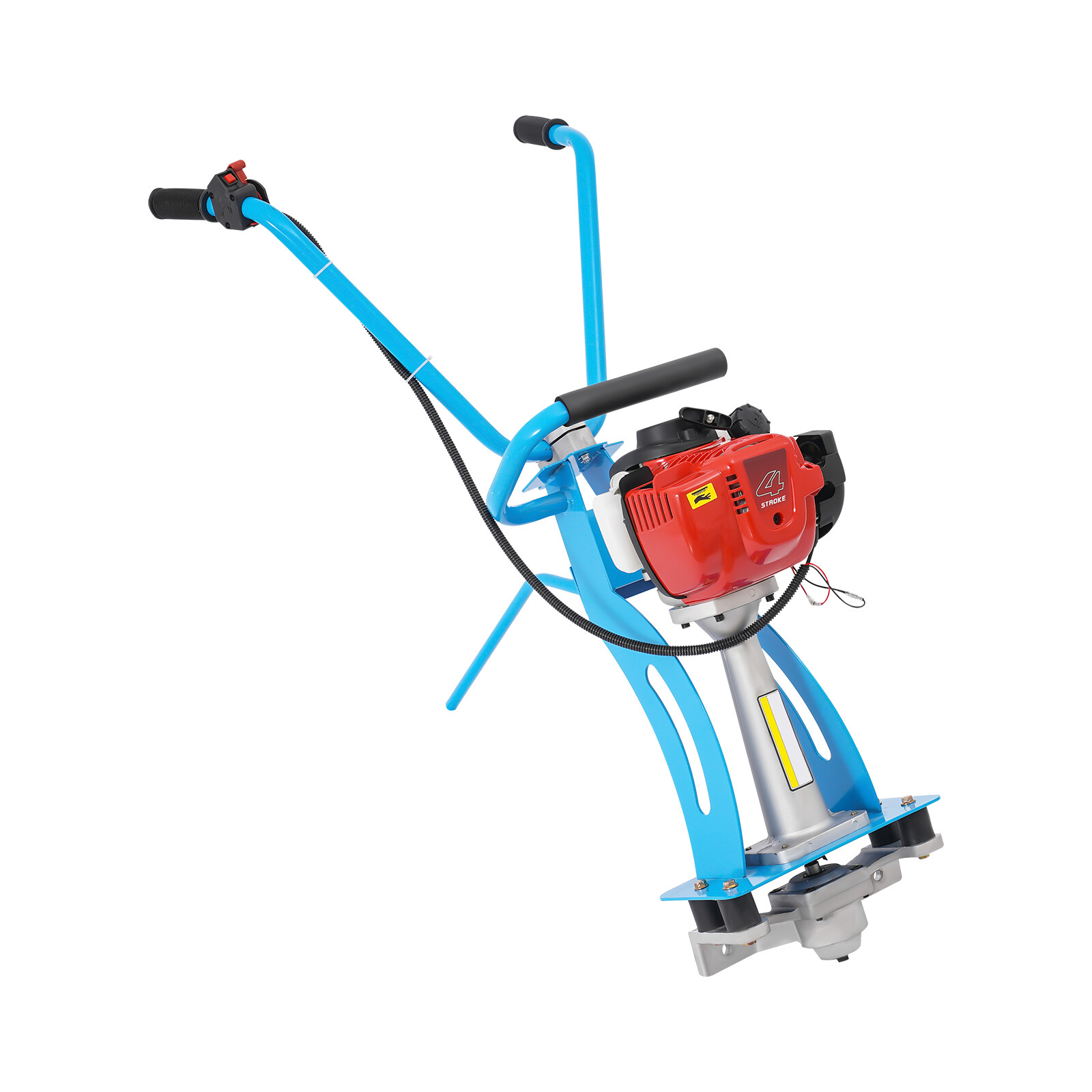 900W 4 Stroke Concrete Leveling Vibratory Screed Finishing Engine Without Ruler