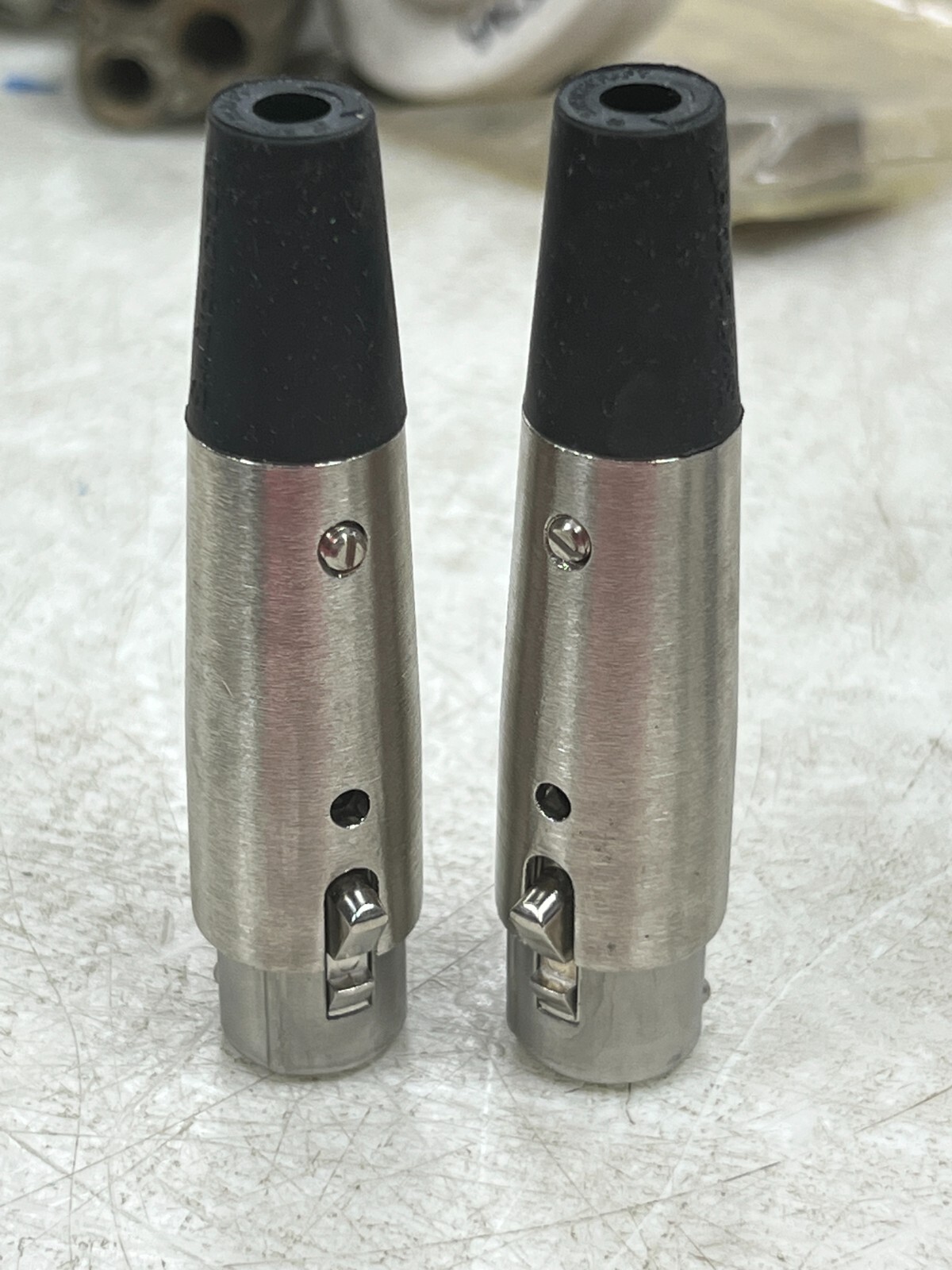 👀 2) NEW SWITCHCRAFT SERIES A 3-PIN XLR FEMALE CABLE MOUNT CONNECTOR A3F