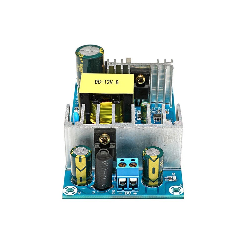 DC 12V 8A Power Supply Module AC100-240V to DC 12V 8A Power Supply Board 96W