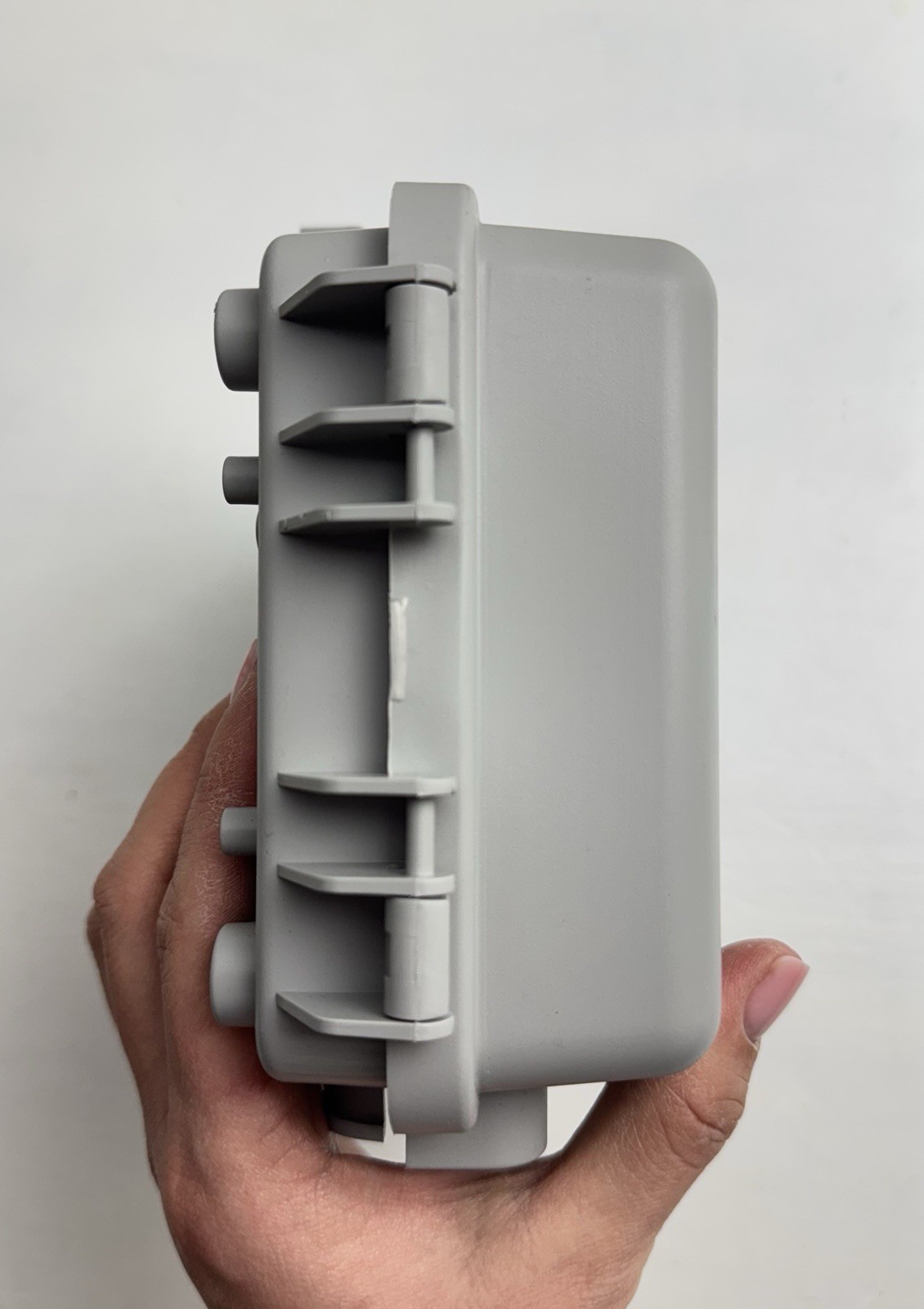 Primex Weatherproof Outdoor Network Cable Enclosure Fiber Coax Gray New