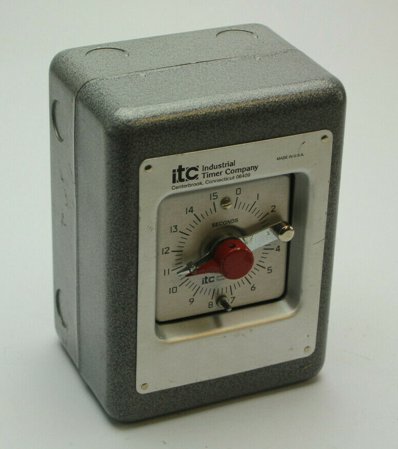 ITC PAB 15-Seconds Timer 120V 60hz PAB-15Sec Used