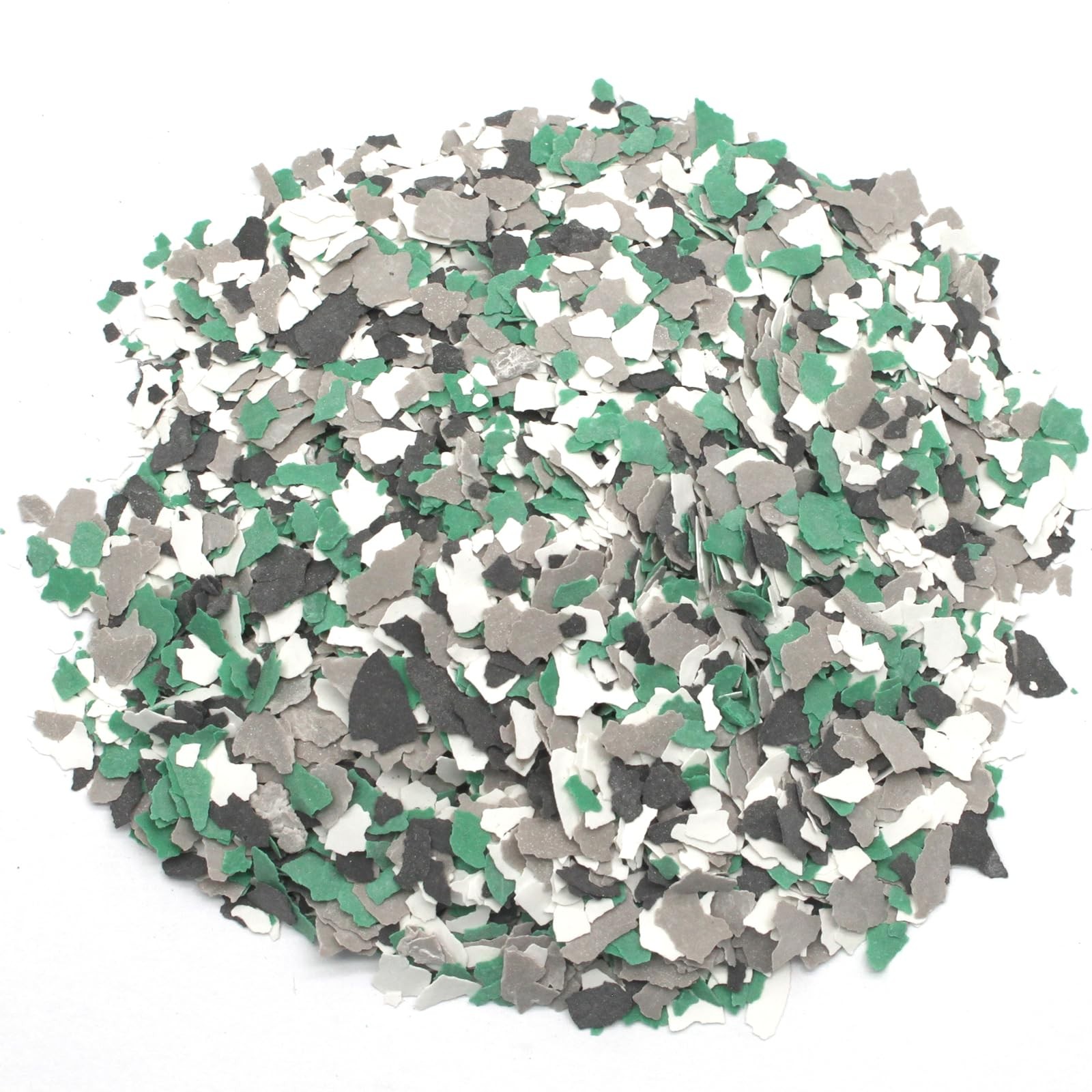 Litoexpe 350 G/ 0.77 lb Blend Decorative 3-5 mm, Green+White+Black++Grey