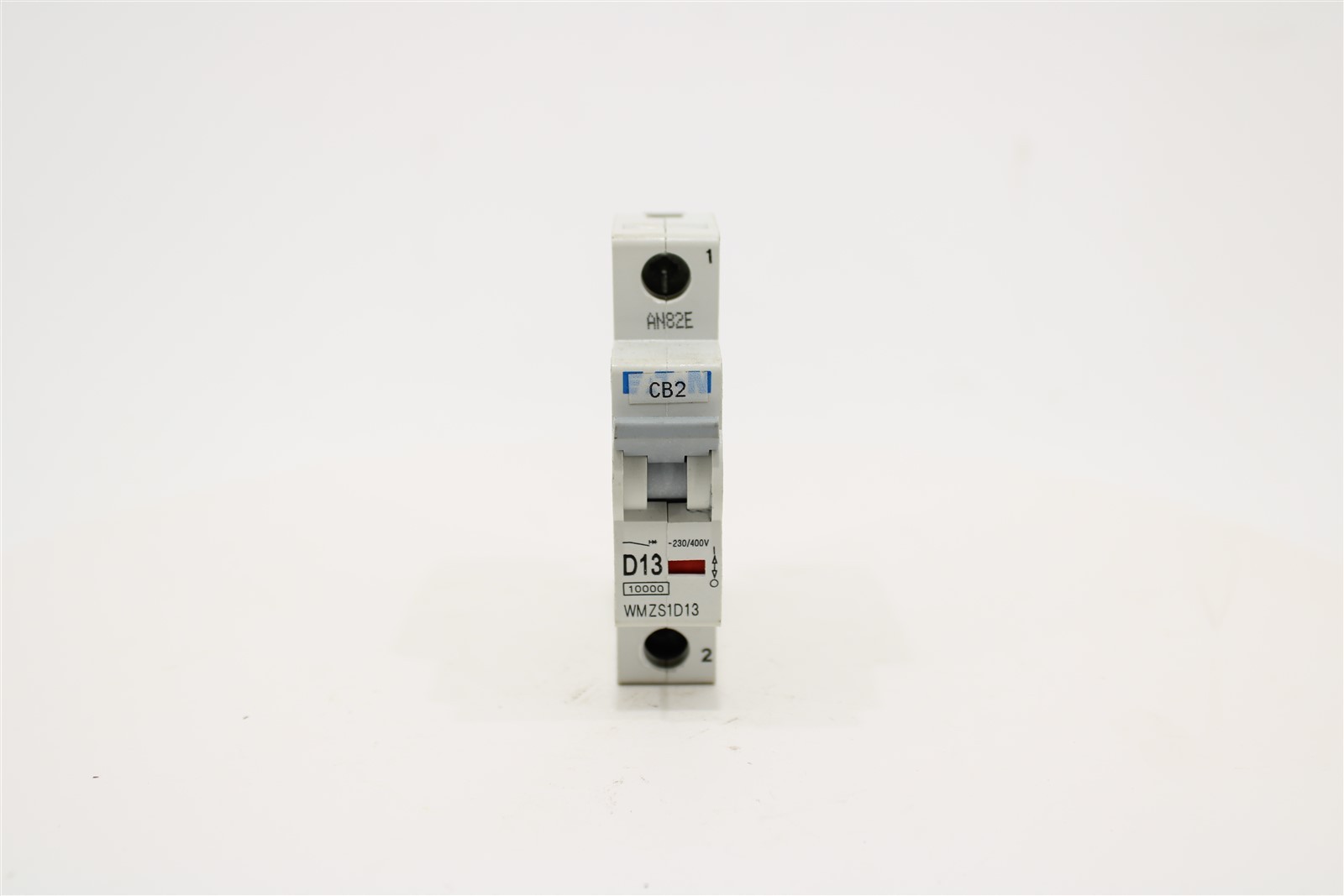 Eaton WMZS1D13 DIN Rail Circuit Breaker | 1-Pole | 13A | Type D | 277V AC