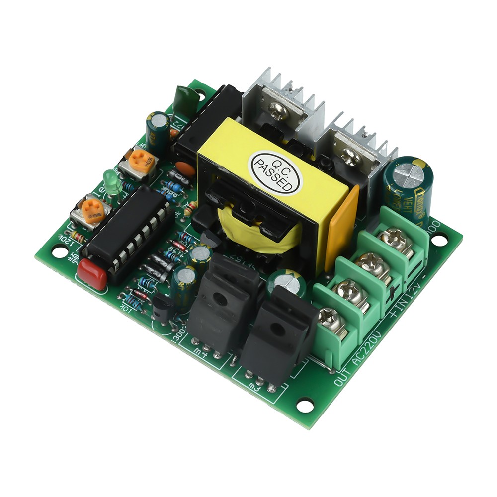 DC 12-14.5V to AC 220V Inverter Module 50-100W DC-AC Step-Up Transformer Module