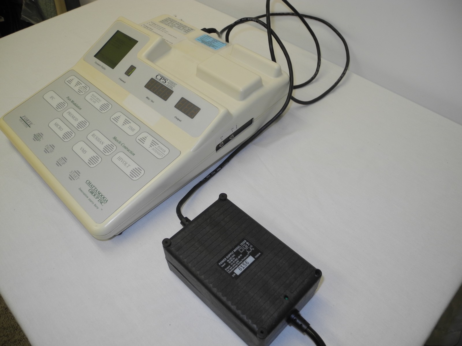 CHATTANOOGA FORTE 400 STIM THERAPY UNIT W/ AC POWER ADAPTER