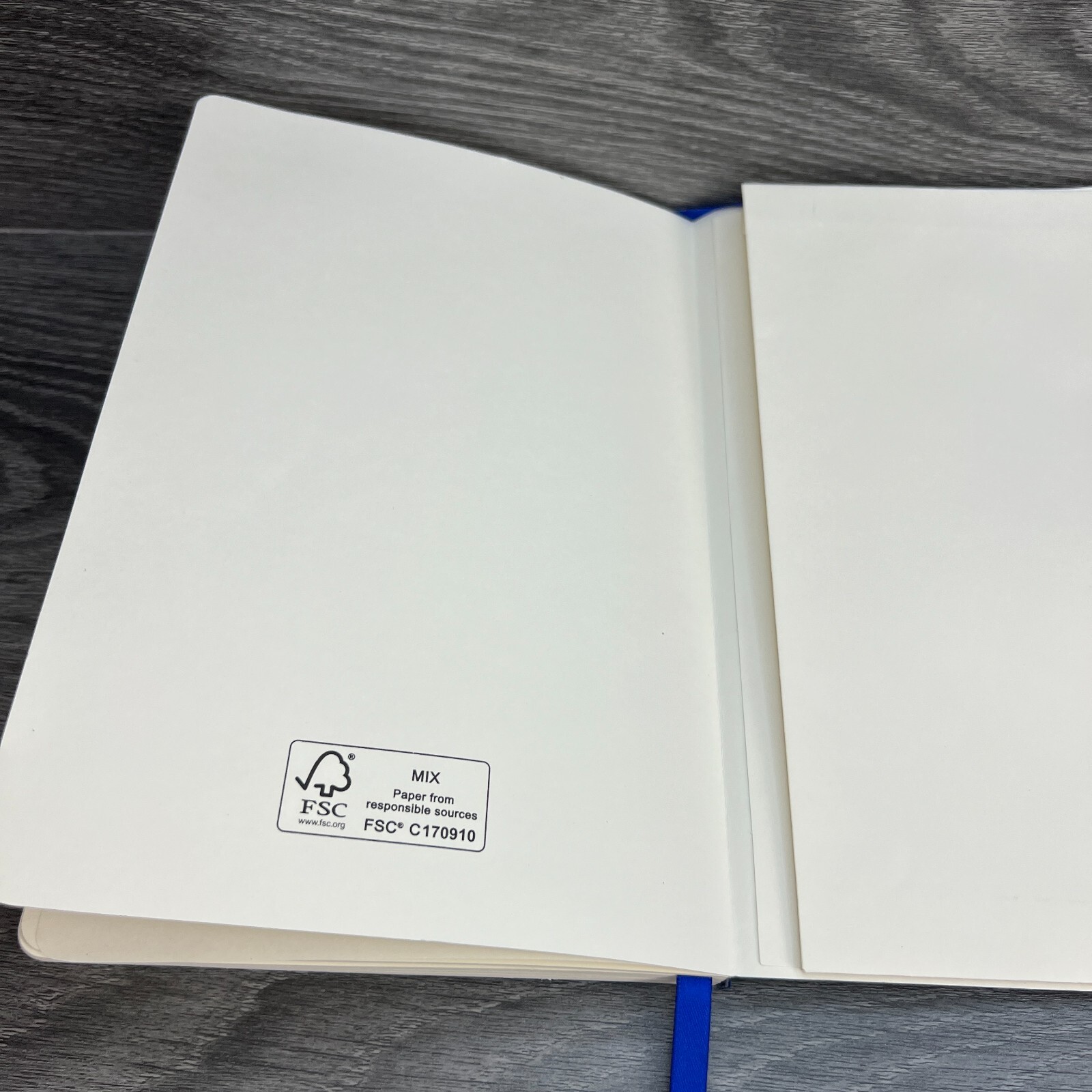 Dell Technologies Journal Notepad Lined Ruled FSC Paper Bookmark & Elastic