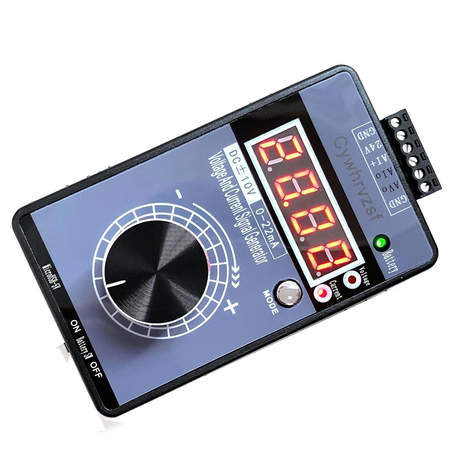 4-20mA 0-10V Signal Generator,Adjustable Voltage Current Simulator,for PLC De…