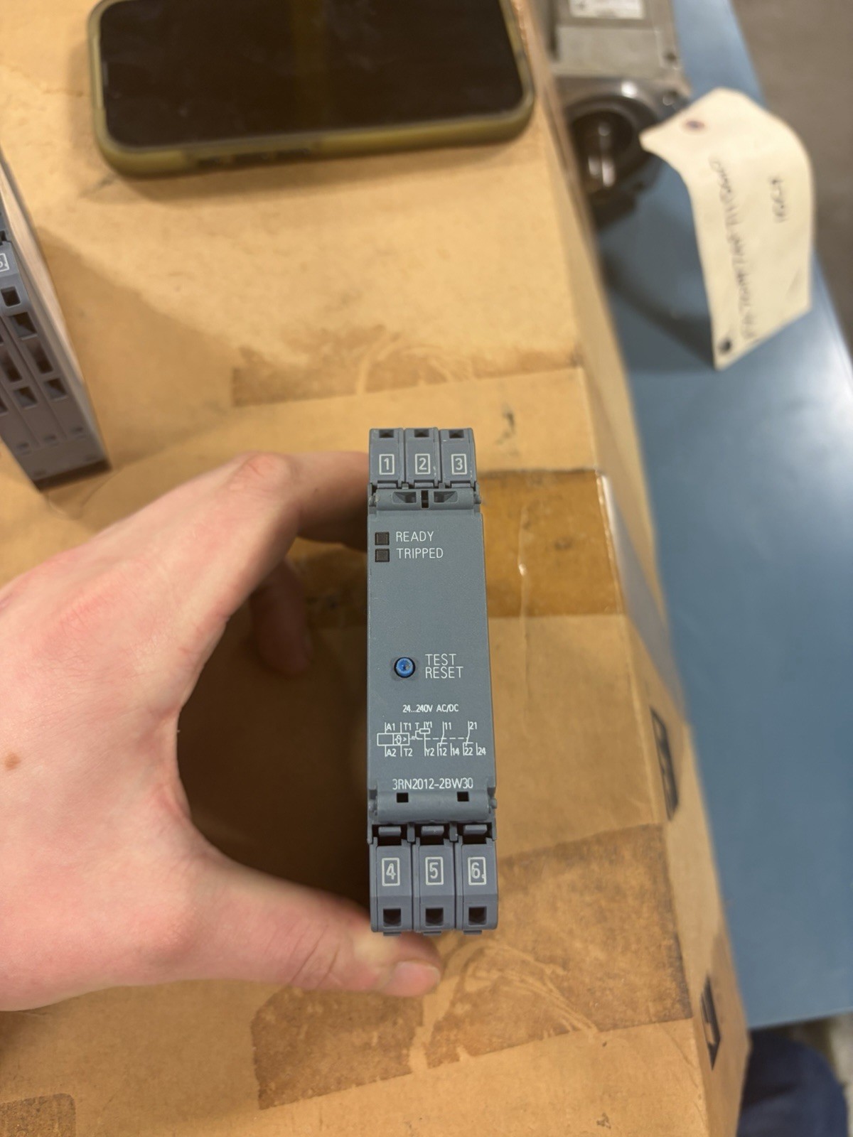3RN2012-2BW30 Thermistor motor protection relay Standard evaluation unit 22.5 mm