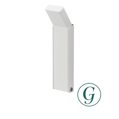 Yamazaki Magnetic Folding Door Stopper White Approx. W4.5 x D7 x H28cm (When in