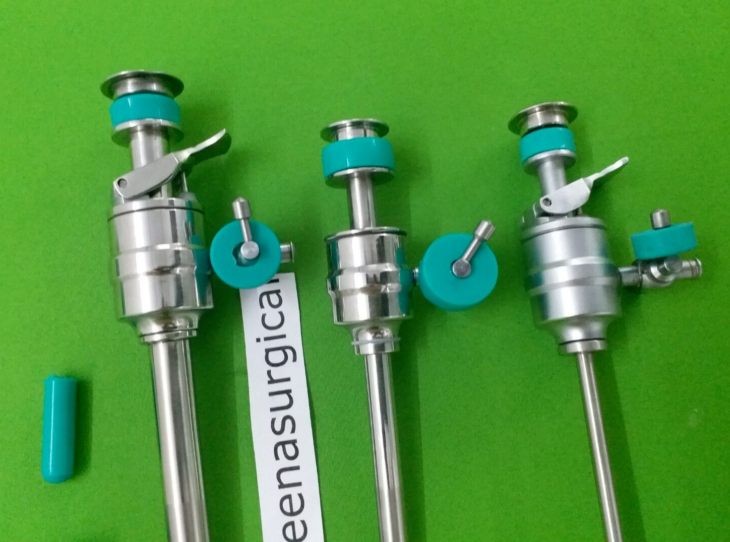 7pc Laparoscopic Trocar Cannula & Safety Trocar Laparoscopy Surgical Instrument