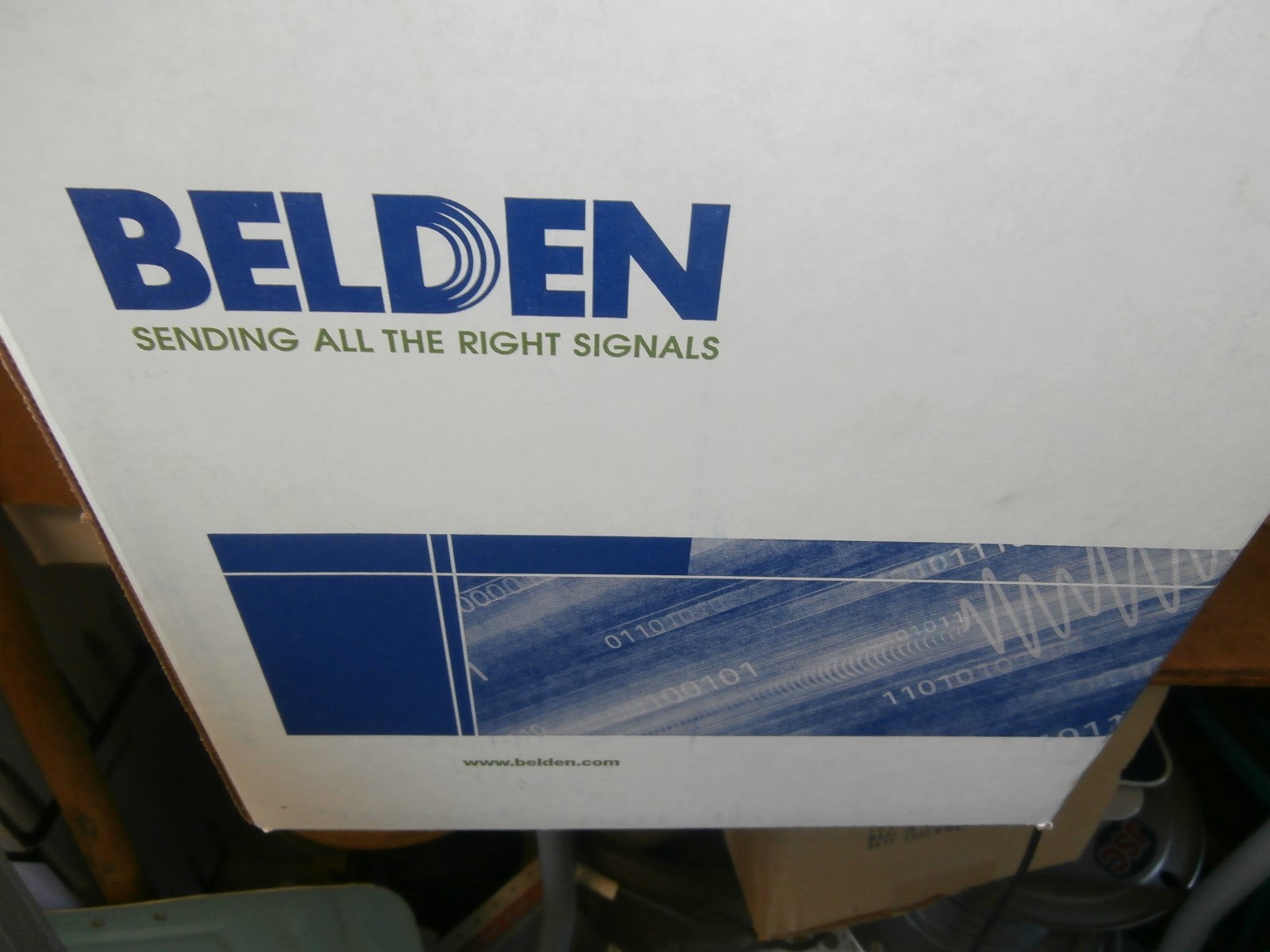 25 Ft 9221 BELDEN 75 Ohm Mini Video Coax Cable,NOS