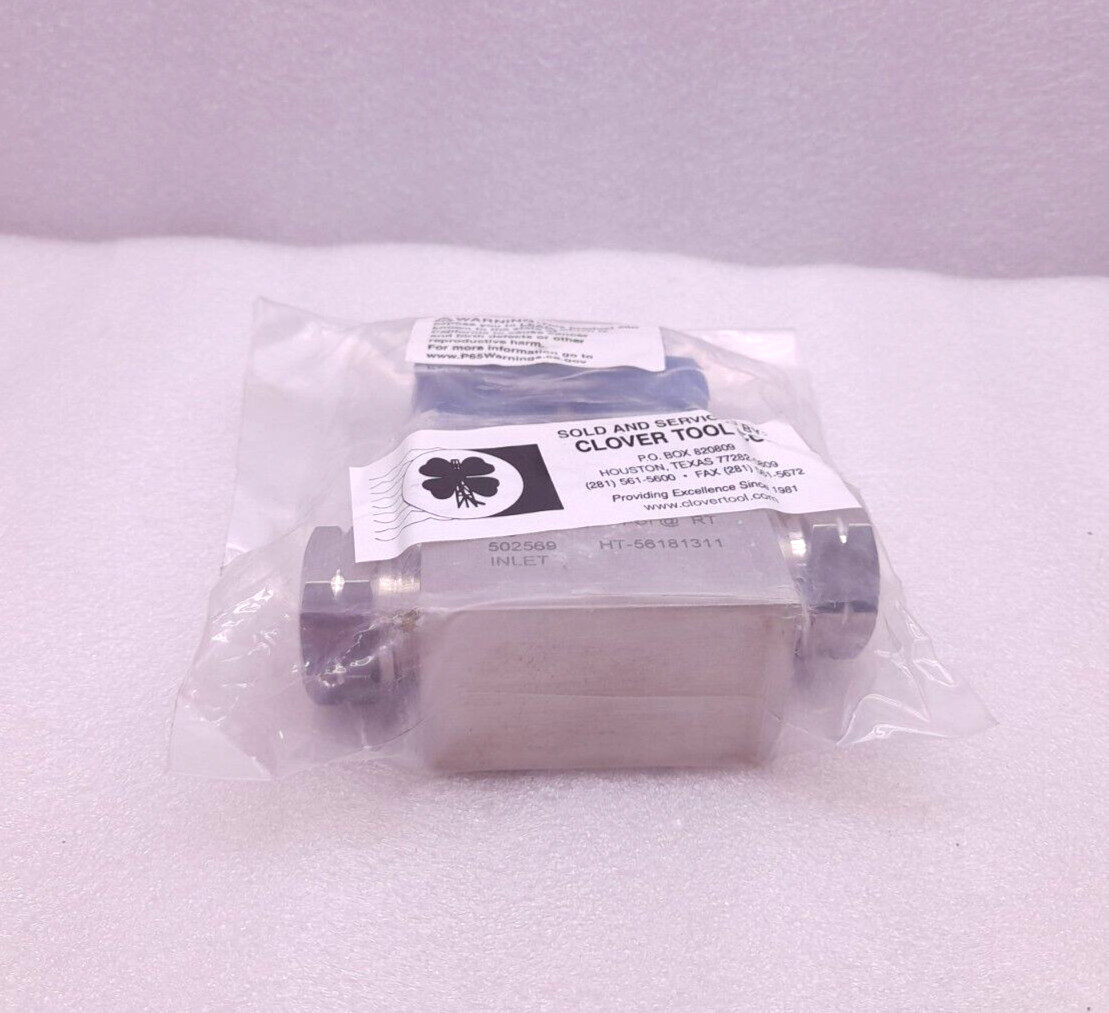 Parker Autoclave Engineers 30VM9071 Needle Valve MAWP 30,000 PSI @ RT 316SS