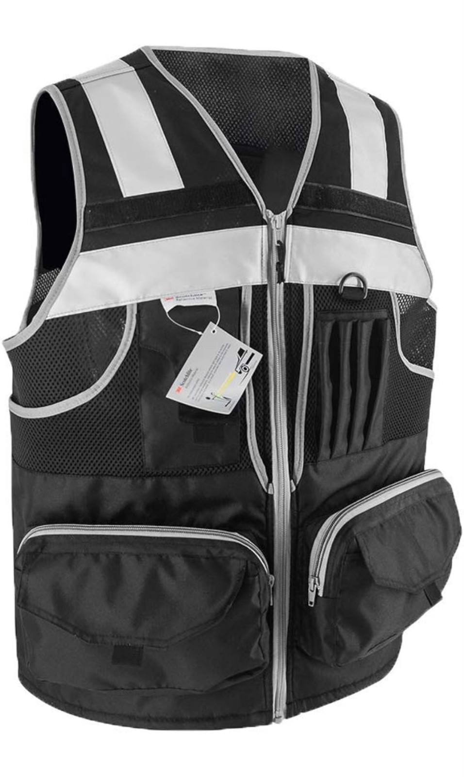 3M Reflective Stripes Safety Vest Workwear For Men And Women Hi-Vis Vest