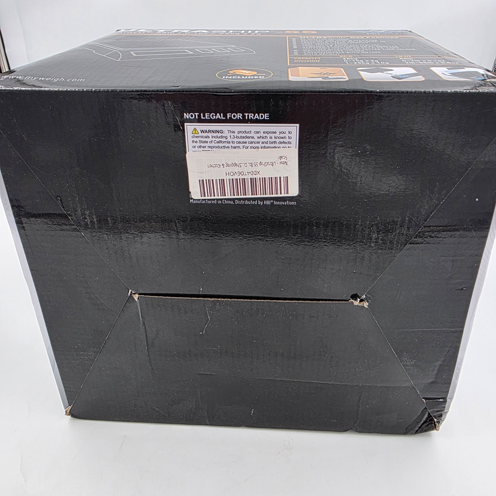 My Weigh Ultraship 55 Digital Shipping Scale 55 lb/25 kg Postal & Parcel Scale