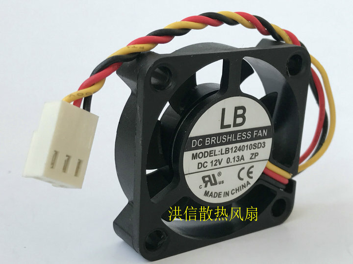 For LB 4010 LB124010SD3 DC12V 0.13A ZP 40*10MM 4 cm fan