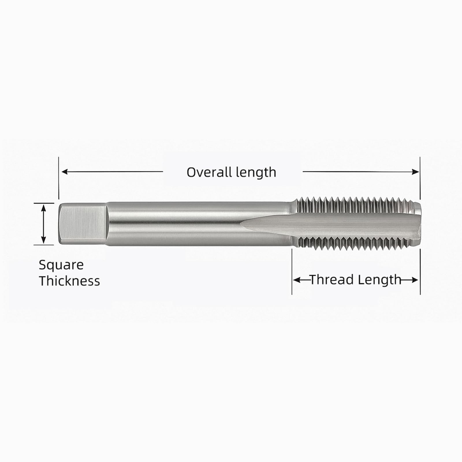 M12 x 1.25 Metric Tap and Die Set HSS Machine GCr15 Alloy M12x1.25