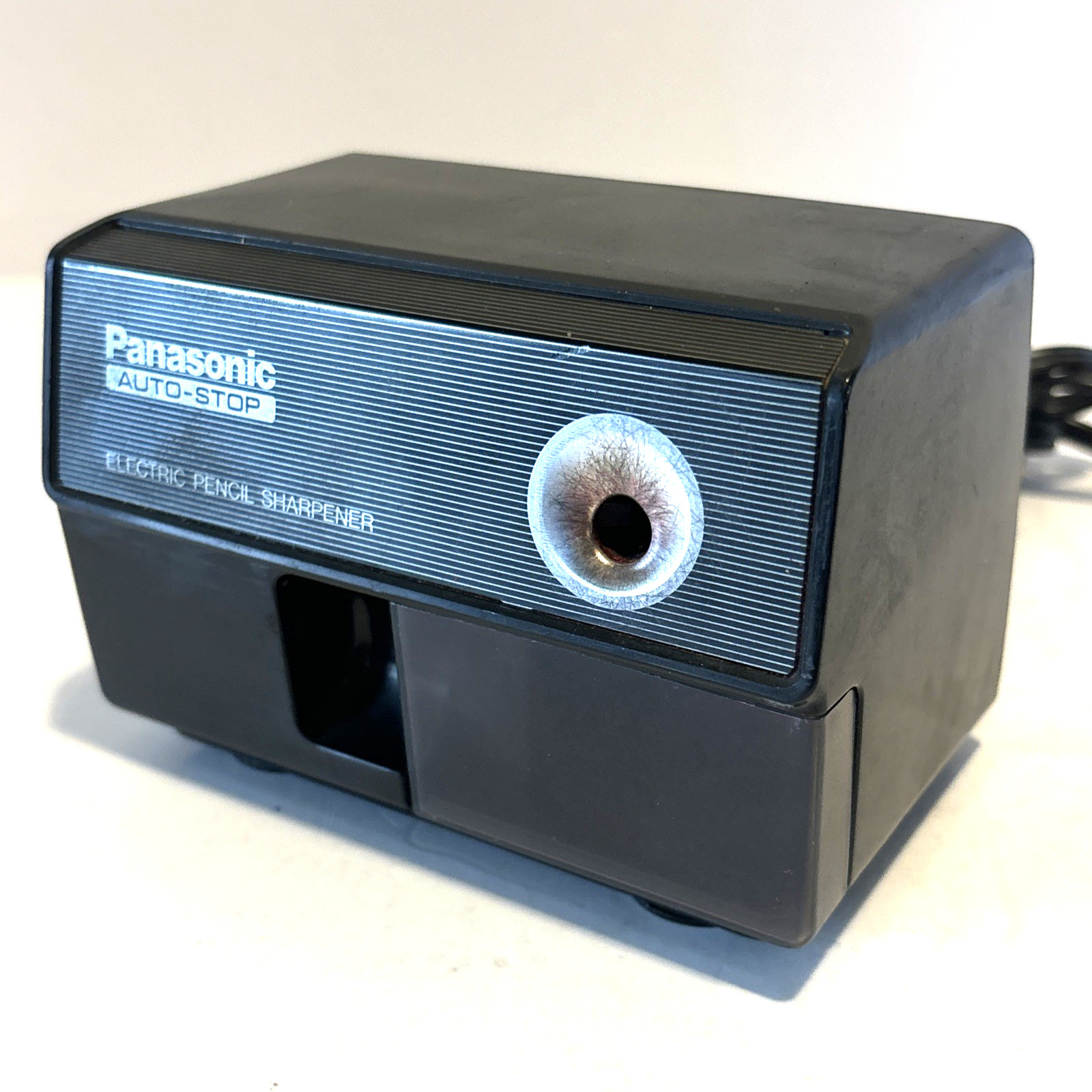Vintage Panasonic Auto-Stop Electric Pencil Sharpener KP-110 Tested Working