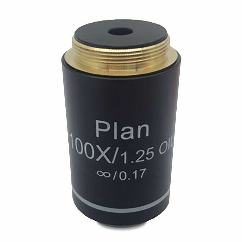 4X / 10X / 40X / 100X Infinity Plan Objective Lens 20.2mm RMS for Microscope
