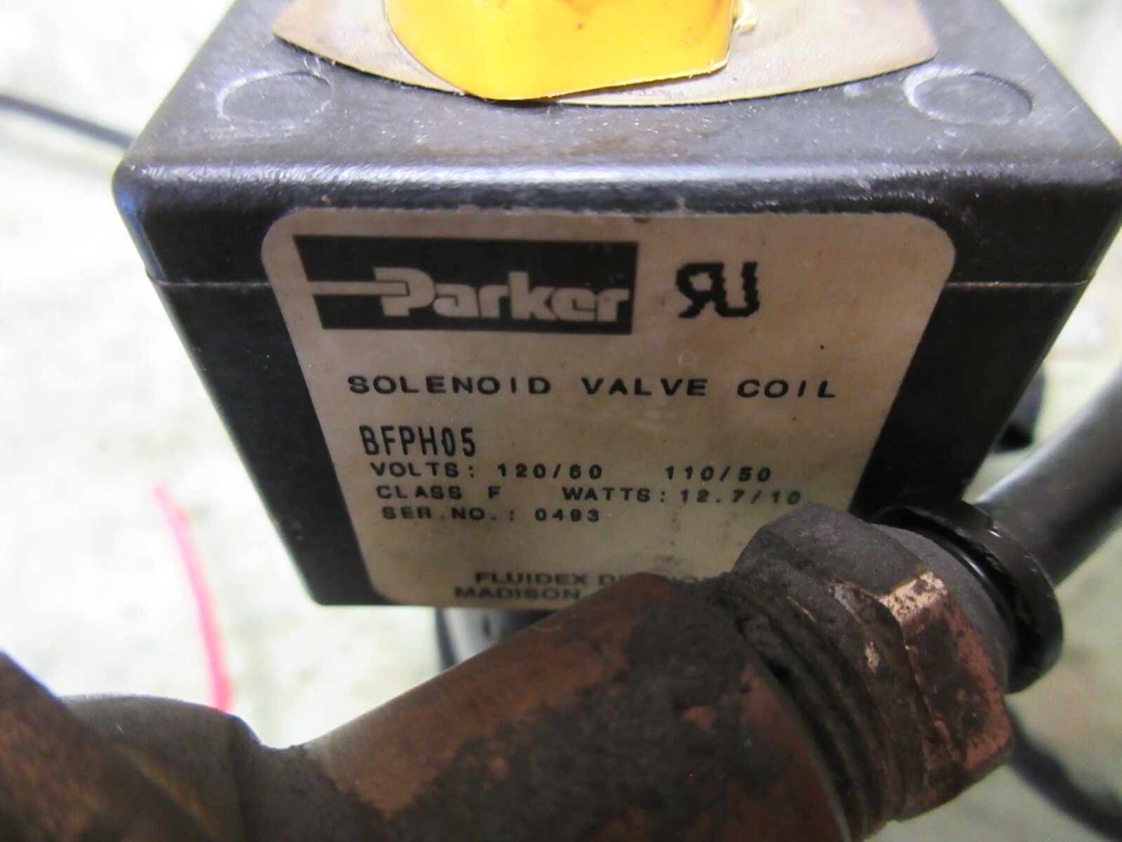 PARKER SOLENOID VALVE COIL BFPH05 MAZAK QT-35N CNC D4F20C1108ABF 04F20C1108ABF