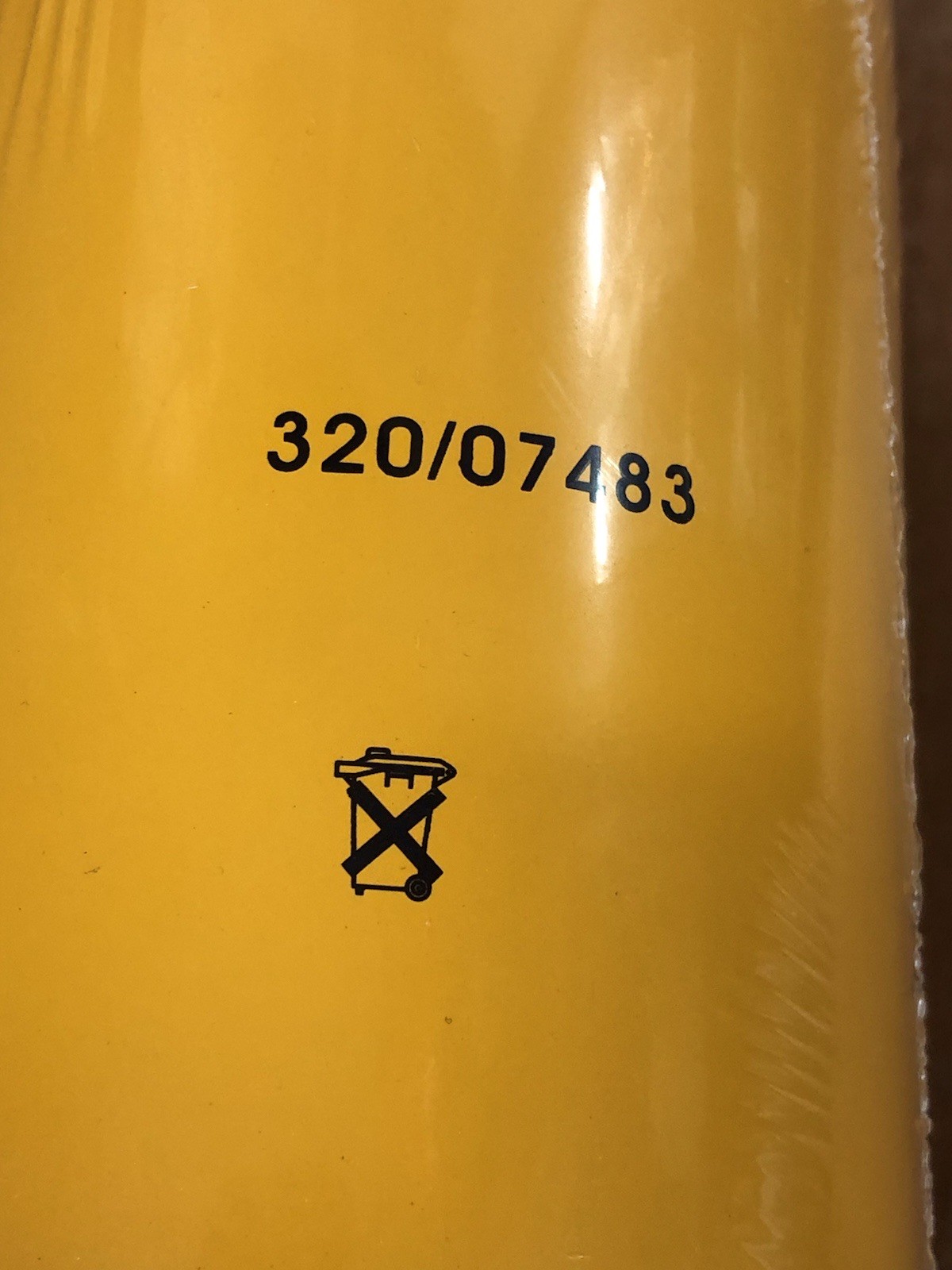 New Sealed Diesel Filter 320/07483 element oil-water separation