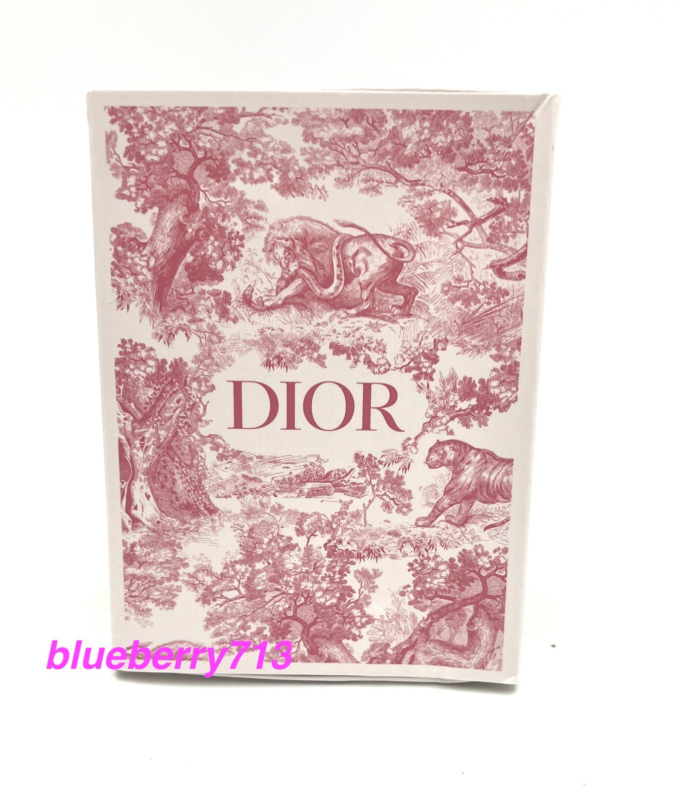 New in Box! Dior Note Memo Pads Notebook With Crayon Color Pencil Set