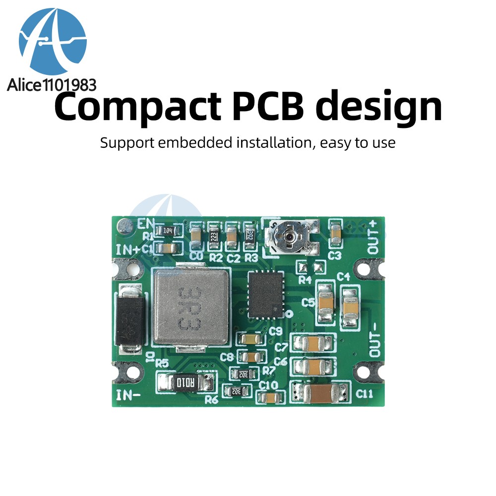 DC 3–20V to 1.2–18V Buck-Boost Module Regulated Power Supply Module for Battery