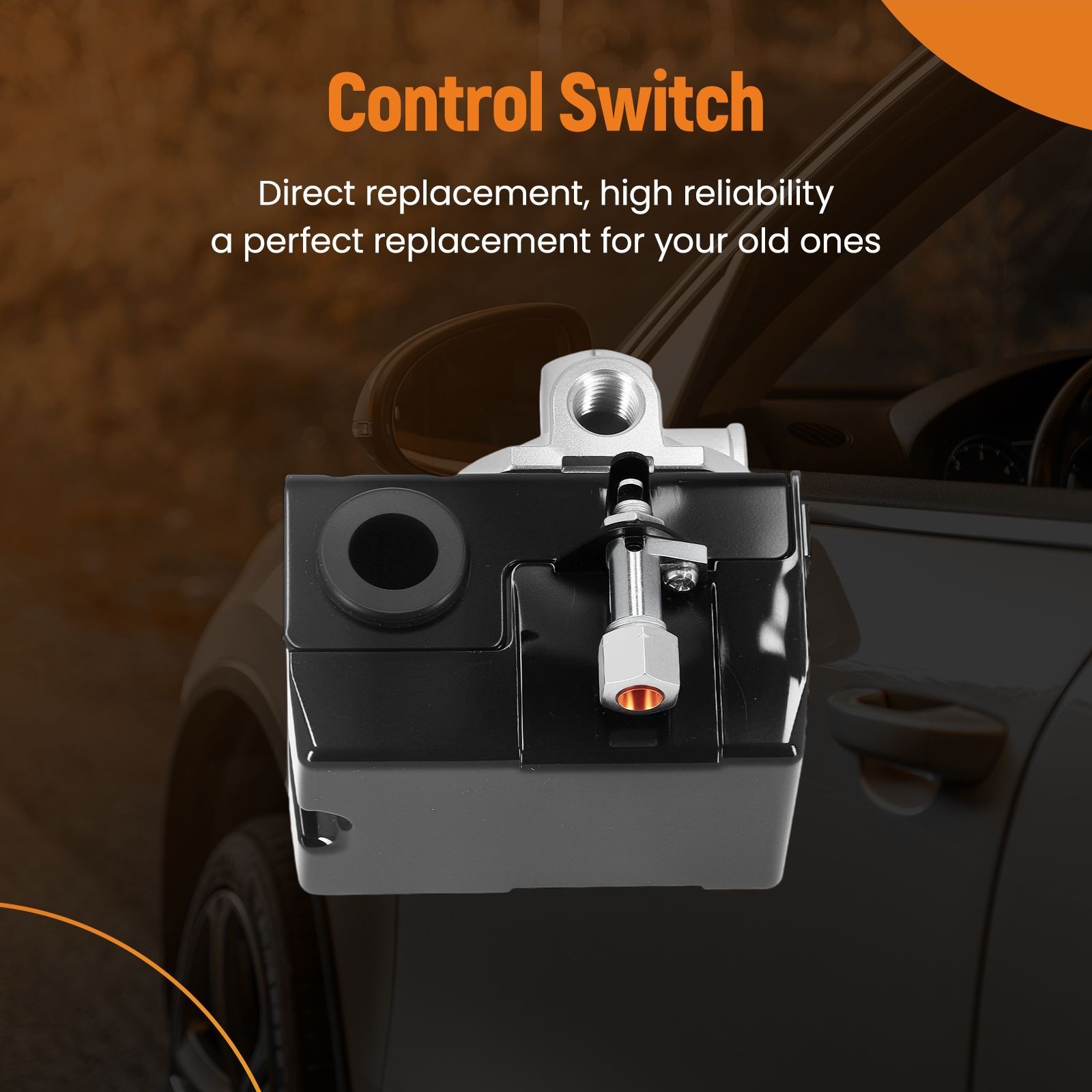 Air Compressor Pressure Switch For LF10-4H 95-125 PSI ABS Copper Durable new