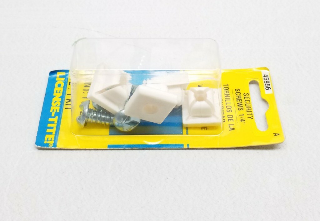 45956 Dorman License – Tite Security Screws 1/4″ Free Shipping Free Returns
