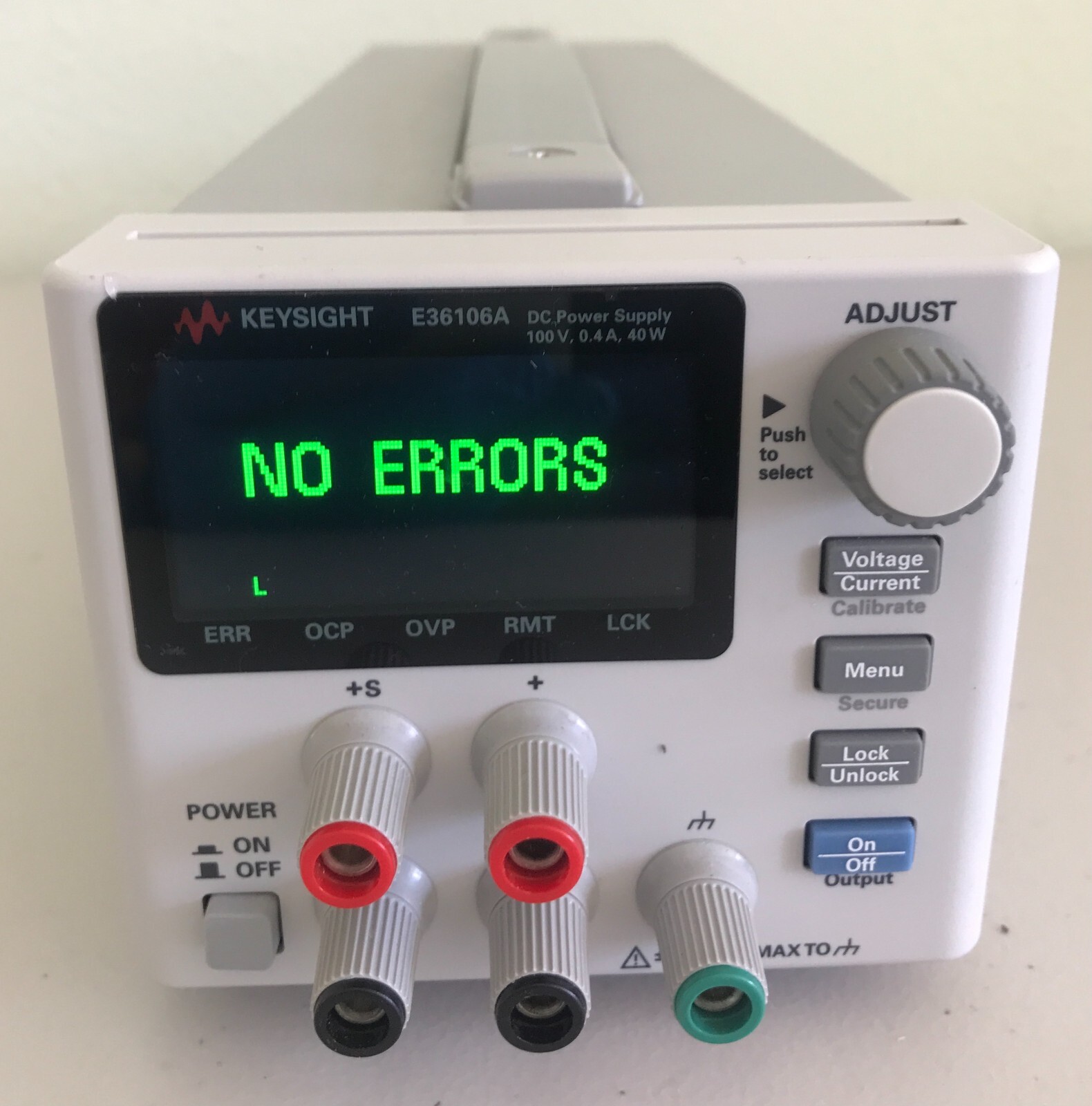 Keysight E36106A 40W DC Power Supply 100V / 0.4A