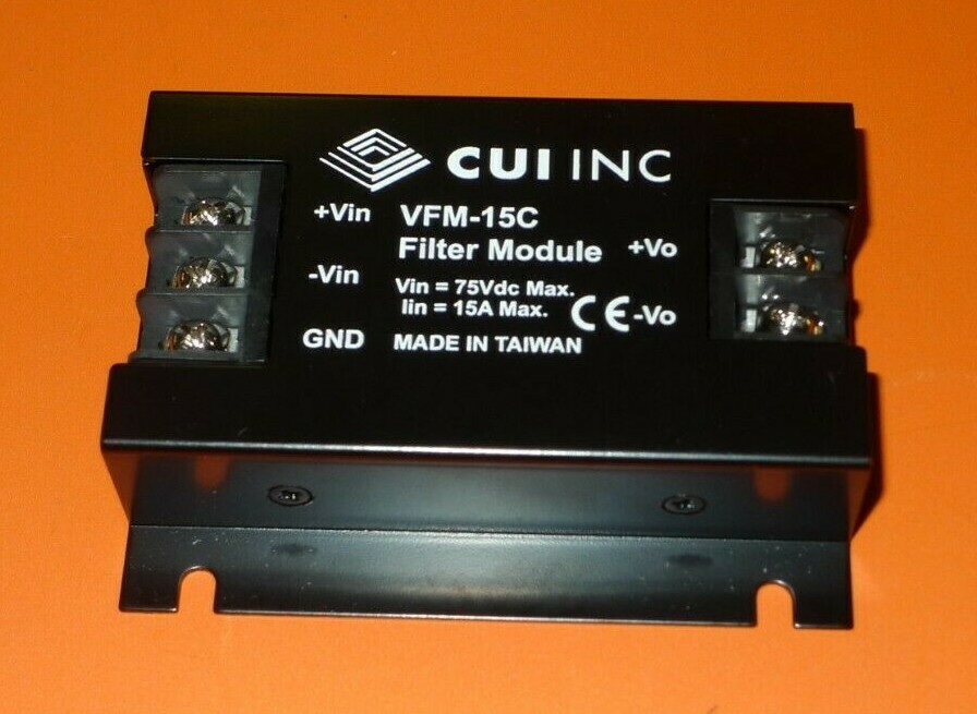 NEW CUI INC Filter Module 75VDC Max 15A Max VFM-15C