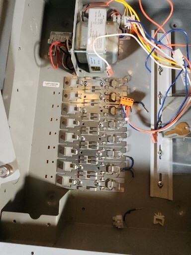 Douglas Lighting Controls Empty Enclosure With 24VAC Transformer & 8 Relay Spots