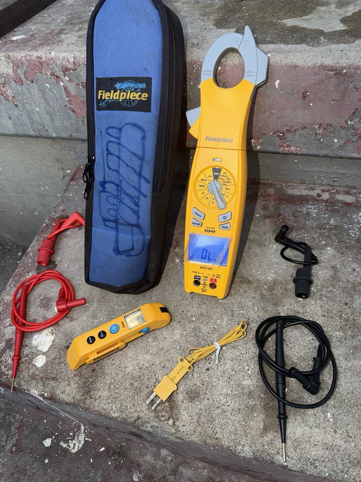 Fieldpiece Sc640 Digitalclampmeter, Trms, 400A, 600Vac+spk2