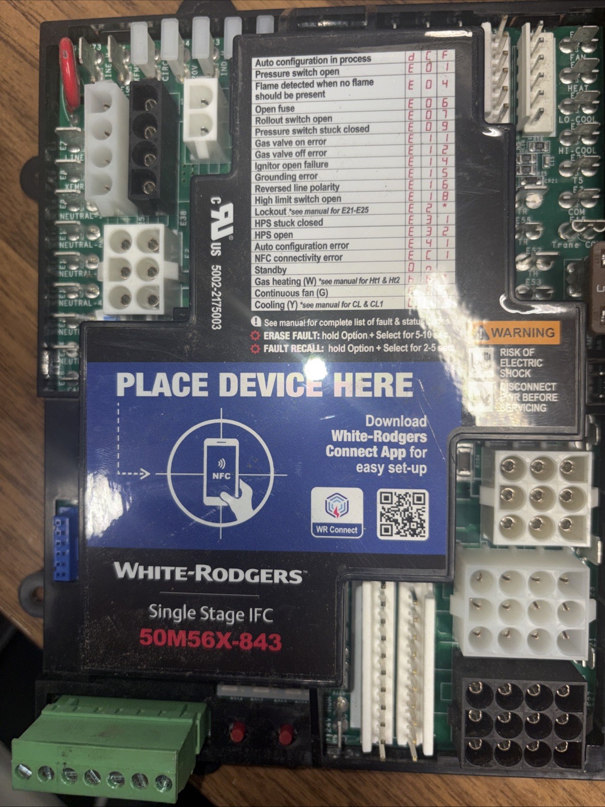 50M56X-843 White-Rodgers Integrated Furnace Controls Universal Replacement