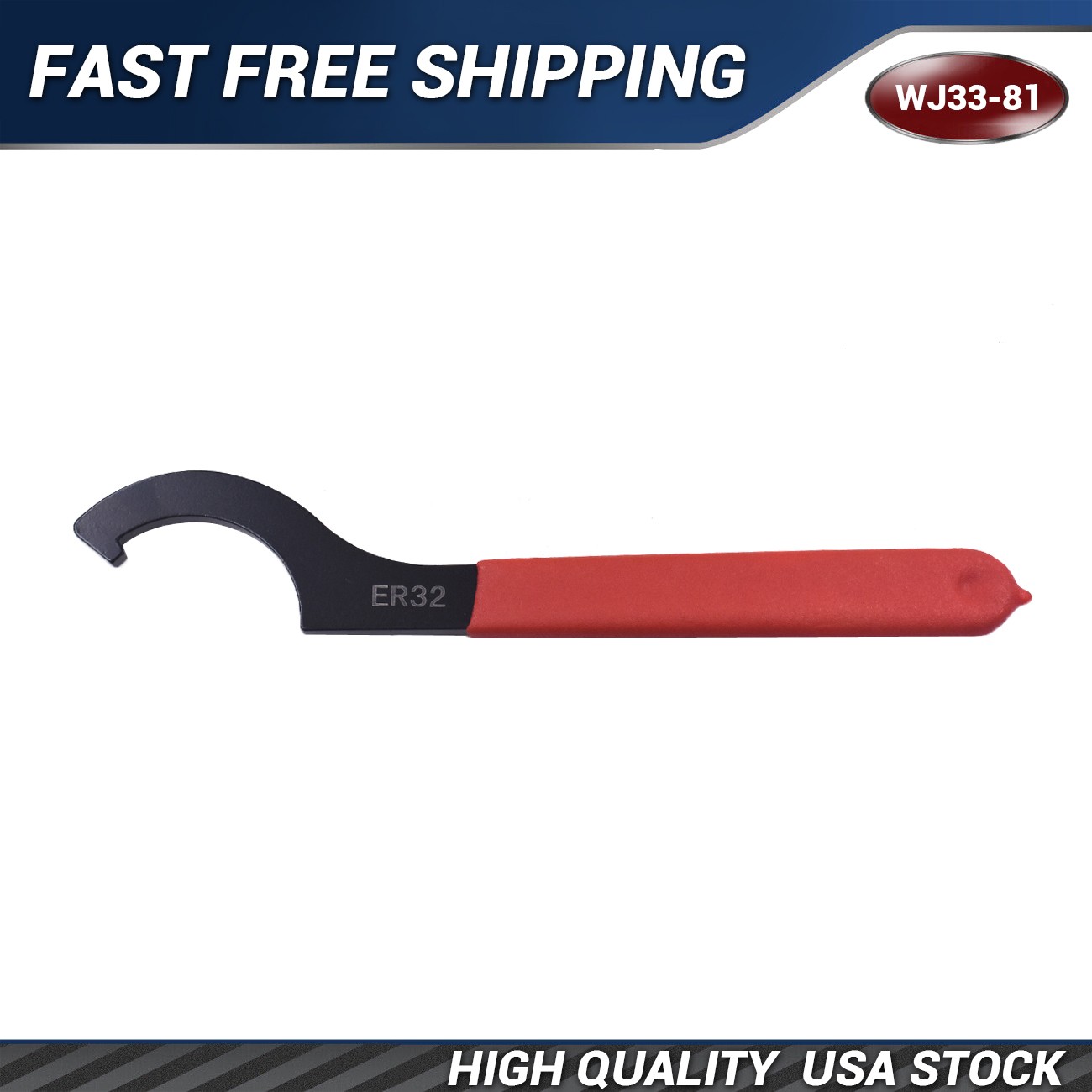ER-32 Hook Wrench Spanner Collet Chuck for Lathe Clamping Nut ER32 ER Wrench.