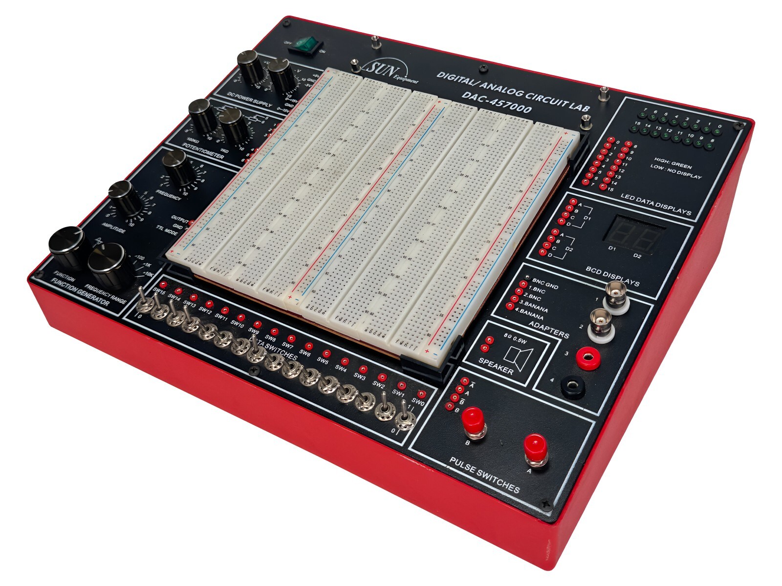 🚀 Sun Equipment Dac-457000 Digital And Analog Design Laboratory Breadboard