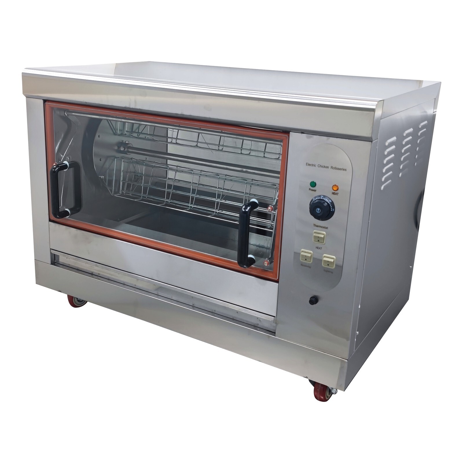 220V Table Type Electric Chicken Rotisserie Machine 122-572°F Temp. Range 8.16HP