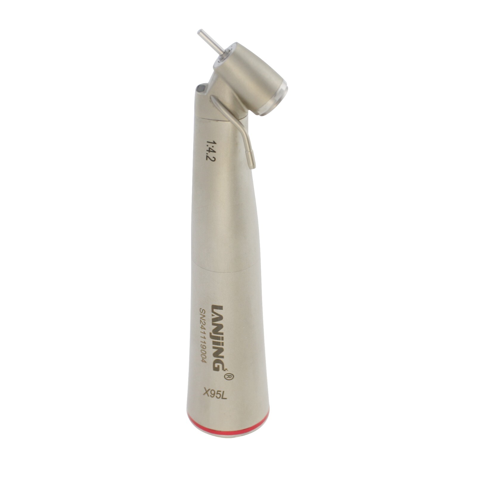 Dental Electric Handpiece High Speed 1:5 Contra Angle 1:4.2 45° Angled Surgical