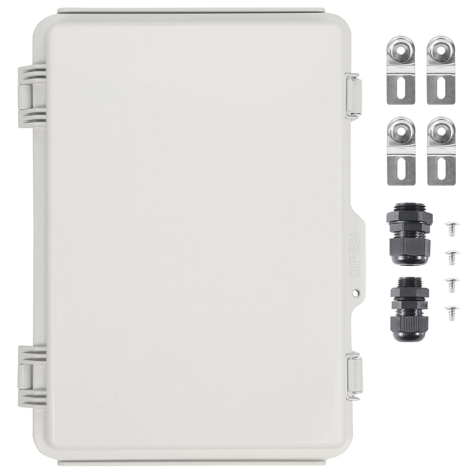 Outdoor Junction Box 16.93×12.99×7.09 in ABS Plastic Electrical Enclosure