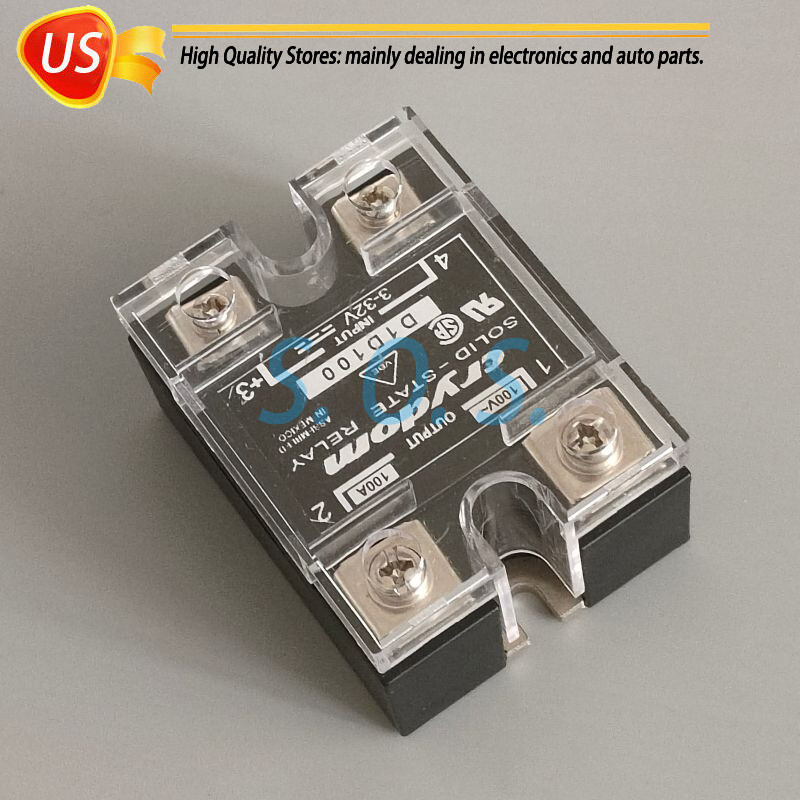 For Crydom Solid State Relay D1D100 100VDC/100A IP00 SPST 3-32VDC US STOCK