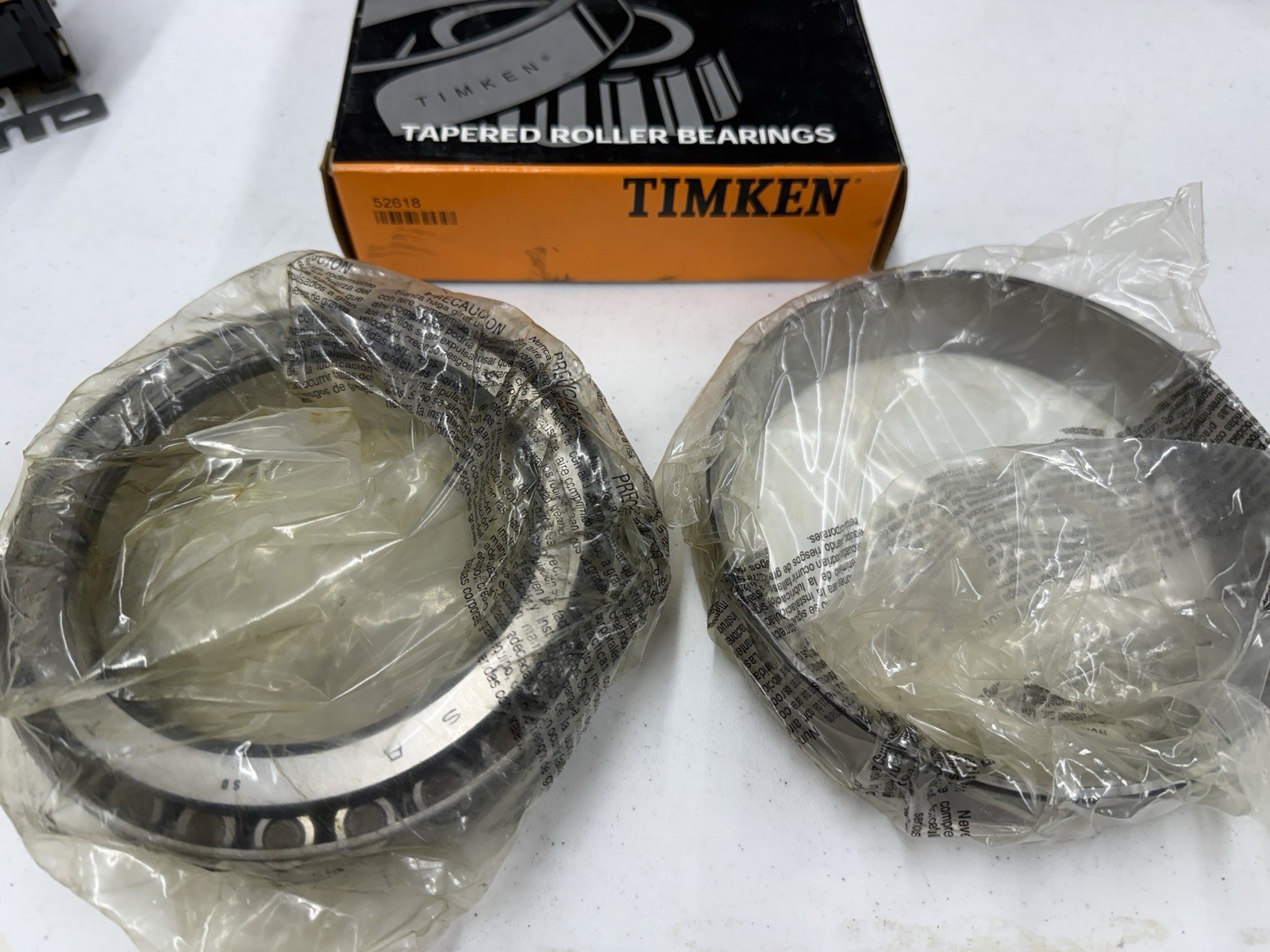 TIMKEN 52400 Bearing And 52618 Cup (NEW IN BOX)