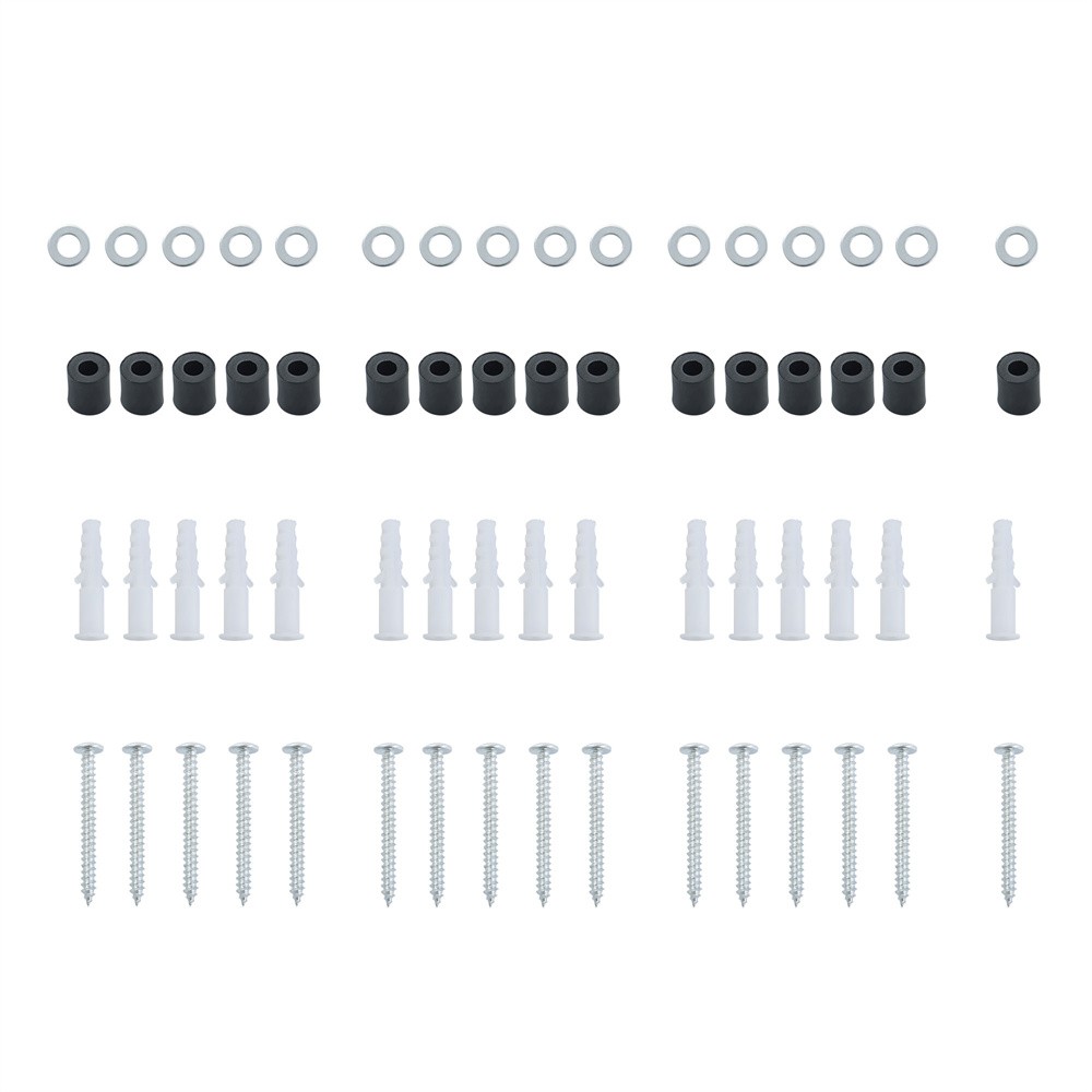 4 Packs Metal Pegboards Black Peg Boards Wall For Office Garage Basement Craft