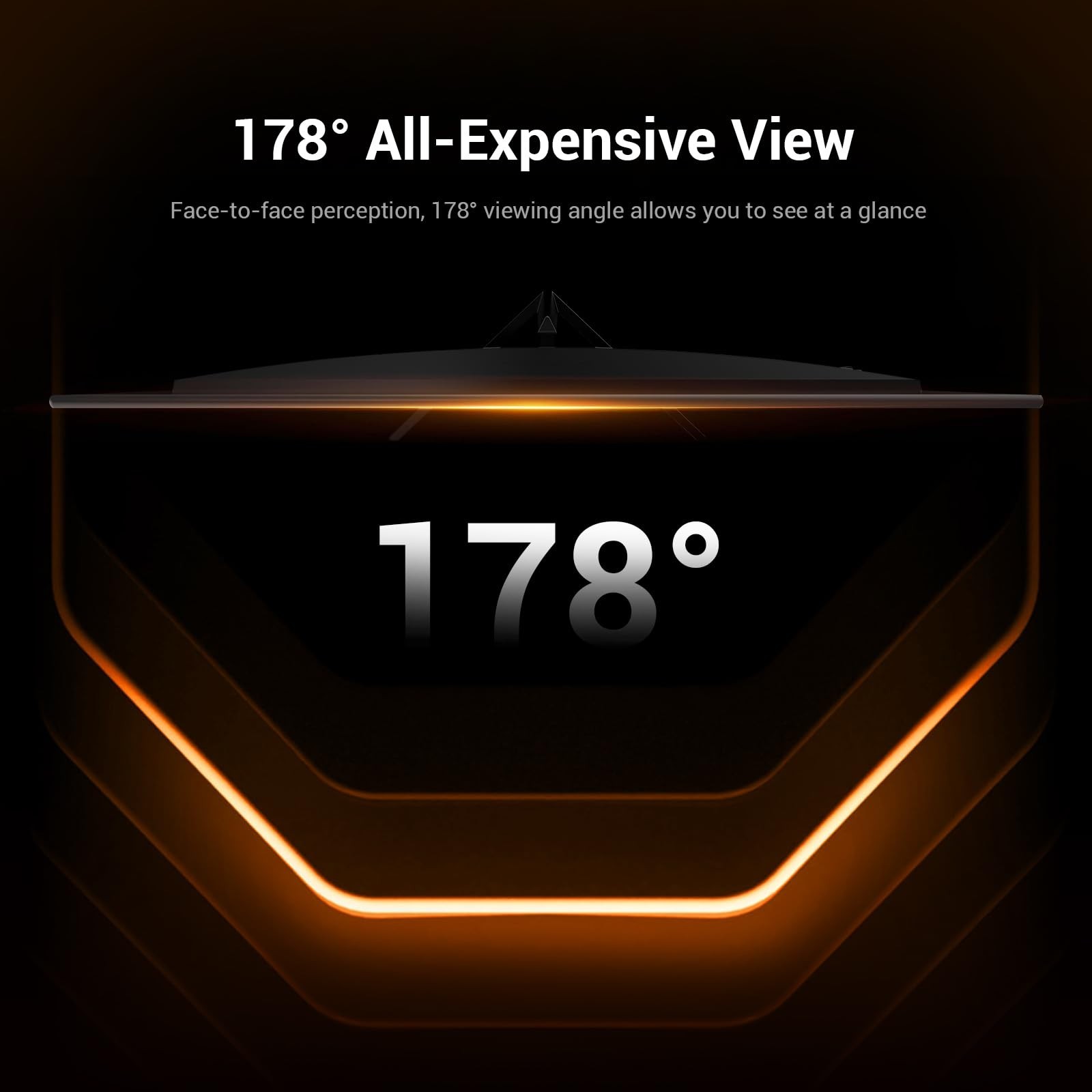 24 inch Computer Gaming Monitor 100Hz,Built-in Speakers,1080P Display,Ergonom…